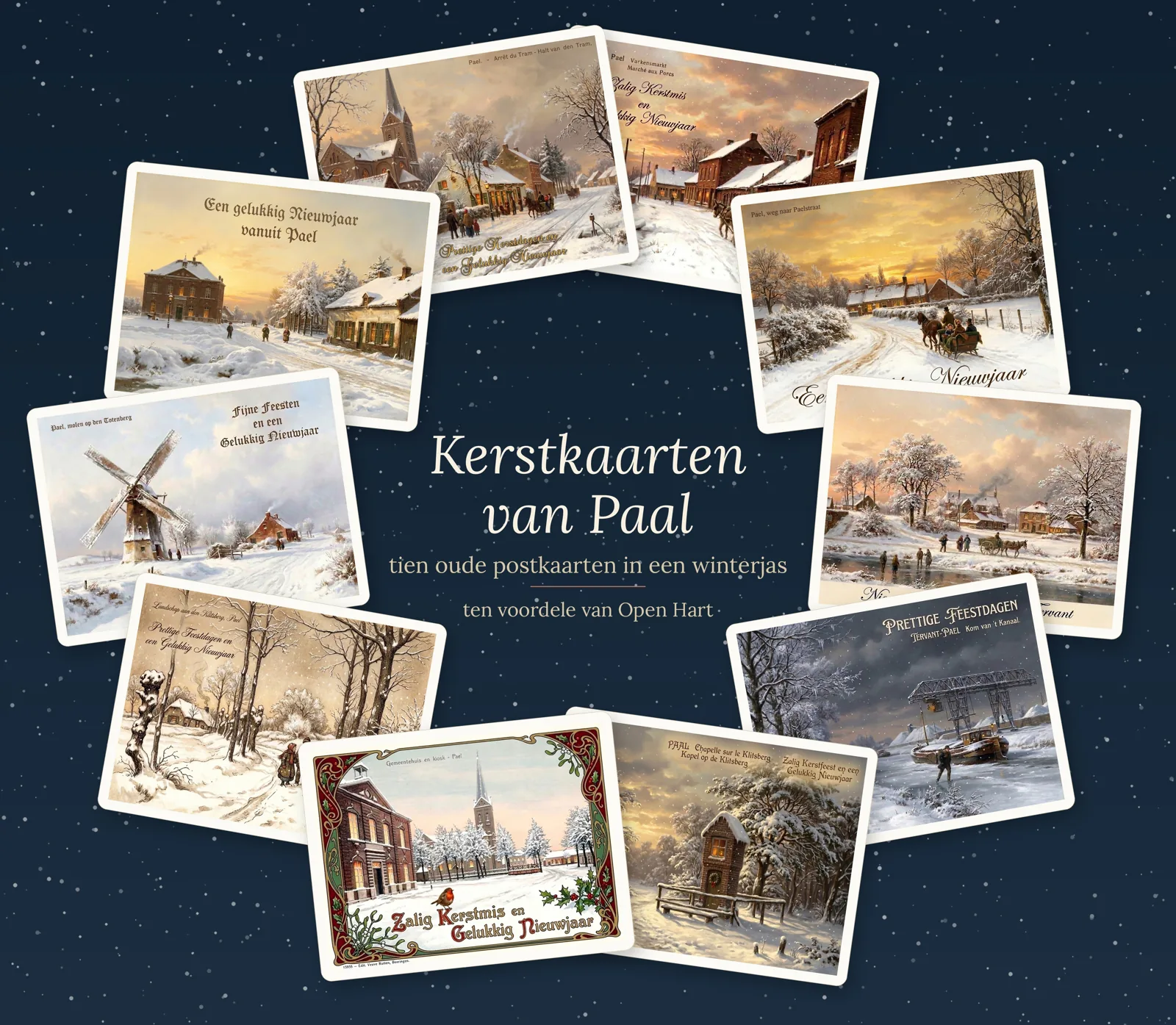 Christmas cards of your village