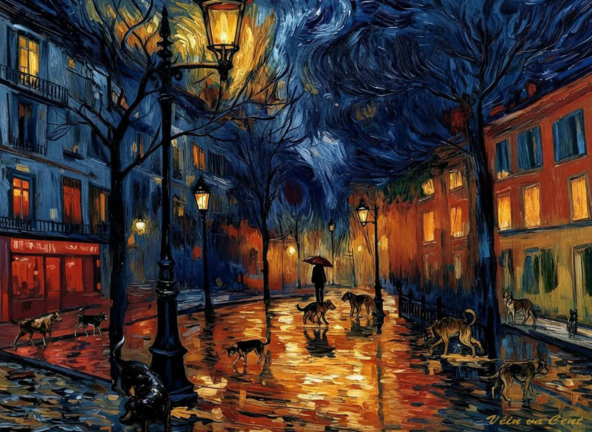 Alle hónsgezèèk, nach Vincent van Gogh